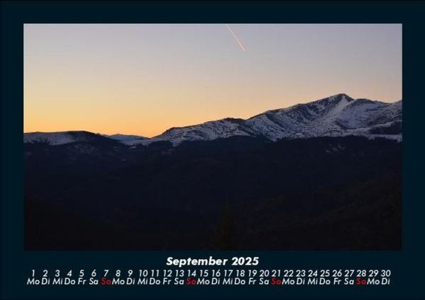 Produktbild: Berge 2025 Fotokalender DIN A5