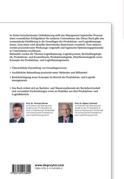 Produktbild: Produktions- und Logistikmanagement