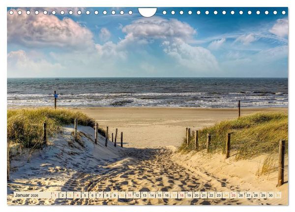 Produktbild: Reise durch Deutschland - Niedersachsen (Wandkalender 2026 DIN A4 quer), CALVENDO Monatskalender