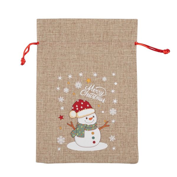 Produktbild: Idena Weihnachtsgeschenksack Schneemann 22x32cm