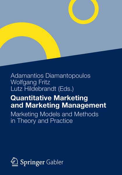 Produktbild: Quantitative Marketing and Marketing Management