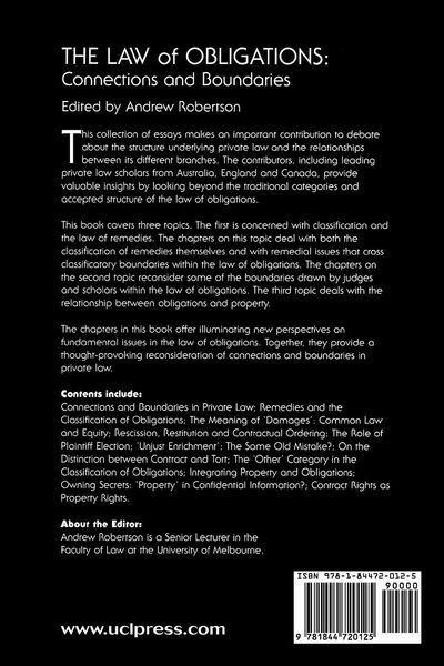 Produktbild: The Law of Obligations