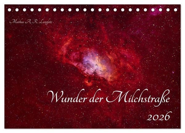 Produktbild: Wunder der Milchstra&szlig;e (Tischkalender 2026 DIN A5 quer), CALVENDO Monatskalender