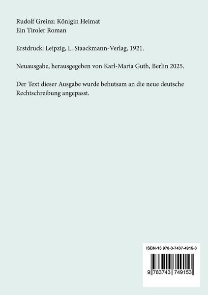 Produktbild: K&ouml;nigin Heimat