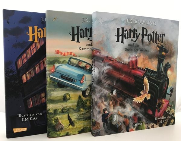 Produktbild: Harry Potter und der Stein der Weisen (farbig illustrierte Schmuckausgabe)
