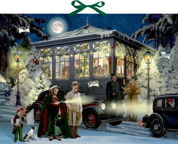 Produktbild: Zettelkalender - Weihnachten mit Agatha Christie