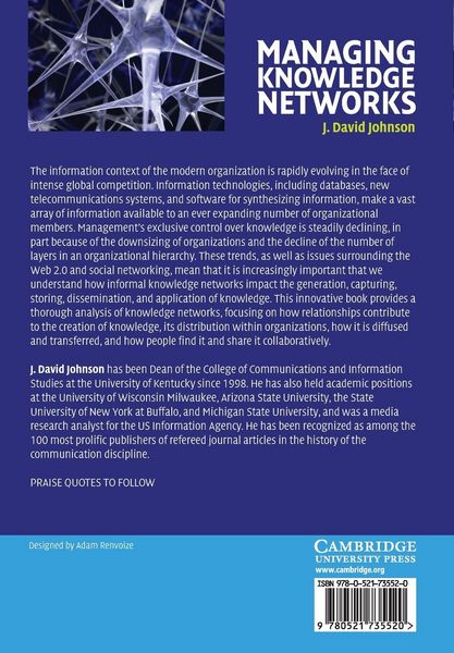 Produktbild: Managing Knowledge Networks