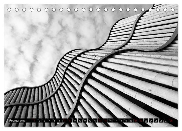 Produktbild: fine Art - Architektur (Tischkalender 2026 DIN A5 quer), CALVENDO Monatskalender