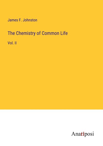 Produktbild: The Chemistry of Common Life