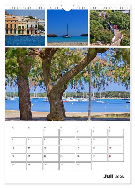 Produktbild: Hola Mallorca (Wandkalender 2026 DIN A4 hoch), CALVENDO Monatskalender