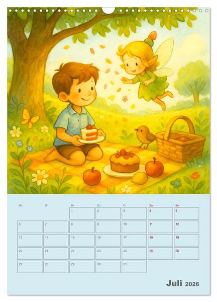 Produktbild: Tari und Tili (Wandkalender 2026 DIN A3 hoch), CALVENDO Monatskalender