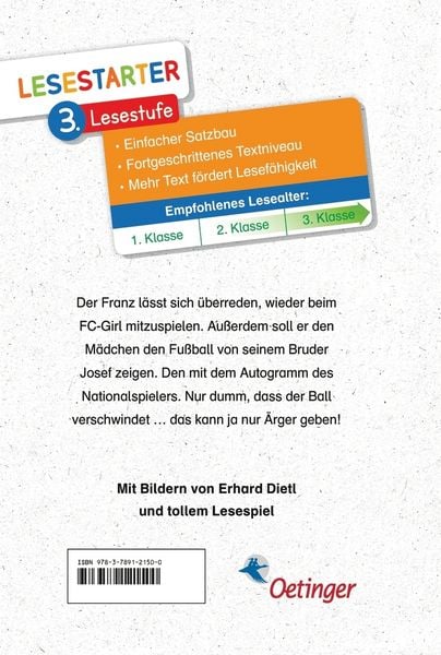 Produktbild: Neue Fu&szlig;ballgeschichten vom Franz