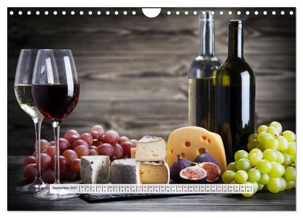 Produktbild: Mediterrane K&uuml;che - Gesund & Lecker (Wandkalender 2027 DIN A4 quer), CALVENDO Monatskalender