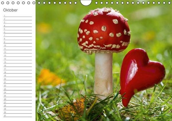 Produktbild: Herzig / Geburtstagskalender (Wandkalender immerw&auml;hrend DIN A4 quer)