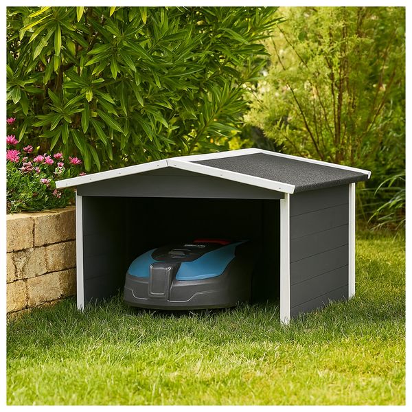 HTI-Living Rasenmähergarage Wilbur Grau Rasenmähergarage Wilbur Grau