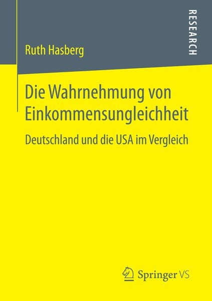 Produktbild: Die Wahrnehmung von Einkommensungleichheit