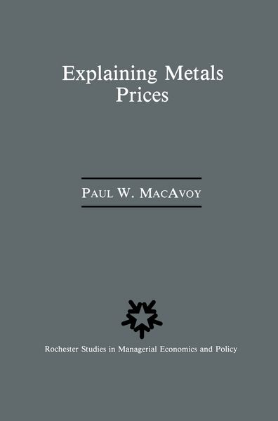 Produktbild: Explaining Metals Prices