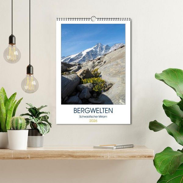 Produktbild: Bergwelten (Wandkalender 2026 DIN A3 hoch), CALVENDO Monatskalender
