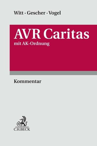 Produktbild: AVR Caritas inkl. AK-Ordnung