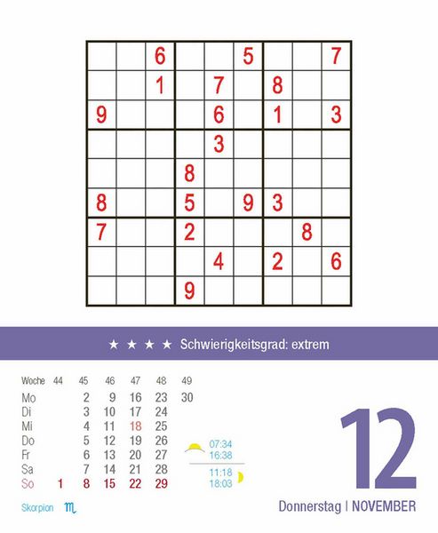 Produktbild: Profi Sudoku 2026