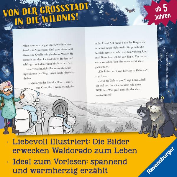 Produktbild: Abenteuer in Waldorado. Hilfe f&uuml;r den kleinen Wolf - Band 2