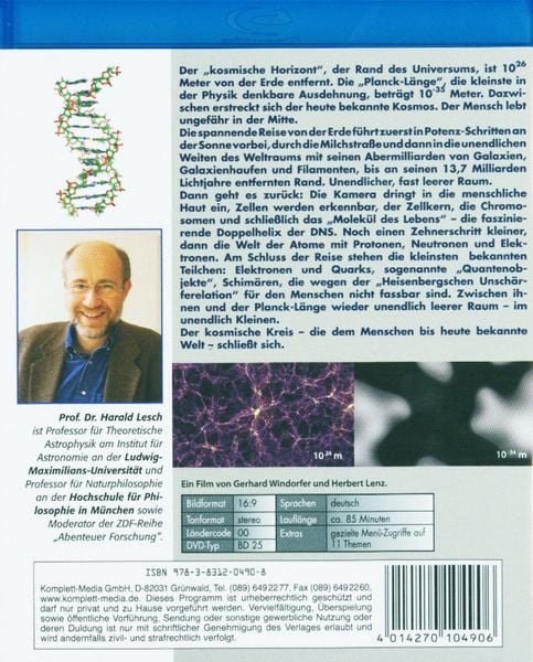 Produktbild: Universum und Quanten - Eine Reise zum Gr&ouml;&szlig;ten und zum Kleinsten
