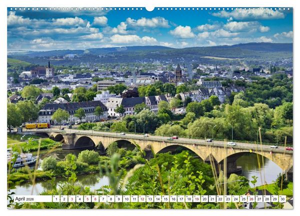 Produktbild: Mosel - Idylle und guter Wein (Wandkalender 2026 DIN A2 quer), CALVENDO Monatskalender