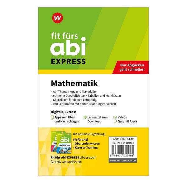 Produktbild: Fit f&uuml;rs Abi EXPRESS