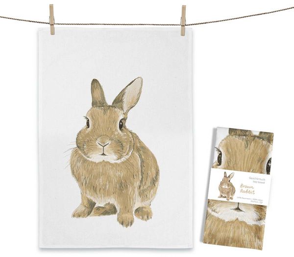 Produktbild: Geschirrtuch Brown Rabbit