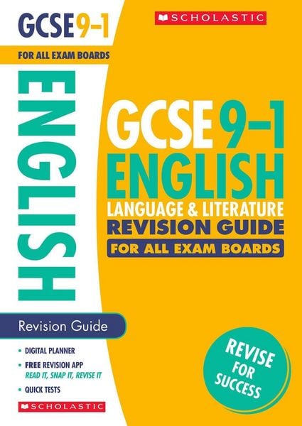 Produktbild: English Language and Literature Revision Guide for All Boards