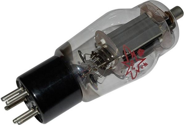 Produktbild: BTB Vertrieb 807 = QE 06/50 Elektronenr&ouml;hre Strahlpentode 400 V 140 mA Polzahl: 5 Sockel: 5pin Medium Inhalt 1 St.