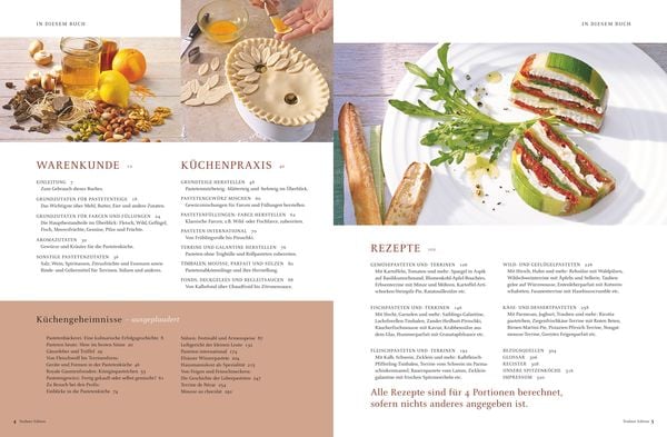 Produktbild: Das große Buch der Pasteten