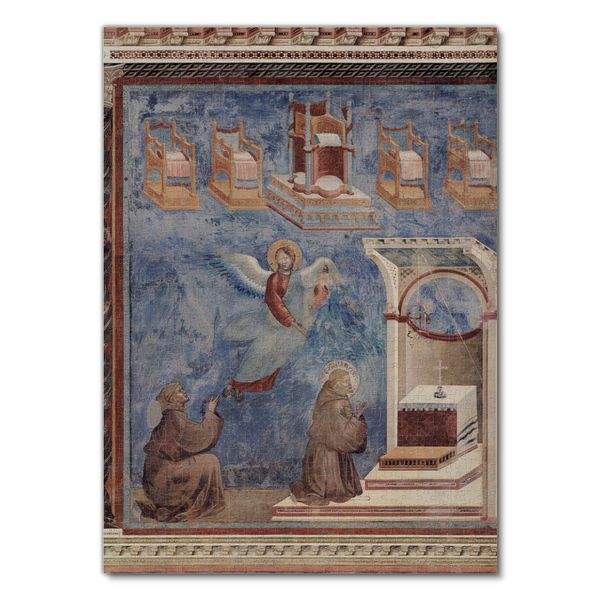 Produktbild: Lais Puzzle Giotto di Bondone - Freskenzyklus zum Leben des Hl. Franziskus von Assisi, Die Vision vom Thron 1000 Teile
