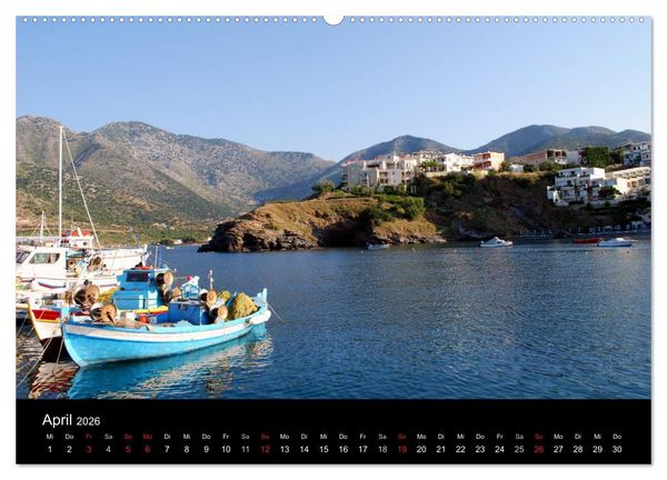 Produktbild: Insel Kreta (Wandkalender 2026 DIN A2 quer), CALVENDO Monatskalender