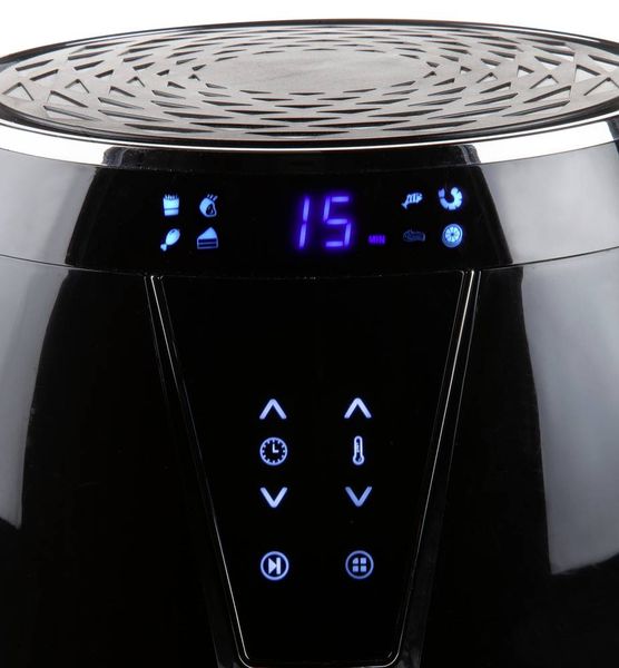 Buy DOMO XL 4L Airfryer 1500 W Overheat protection, Cool touch housing,  with display Black