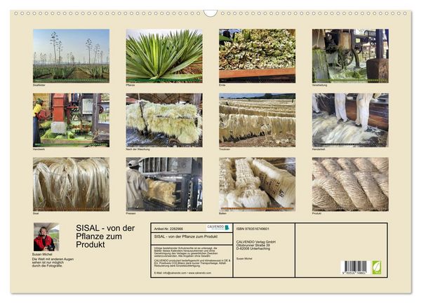 Produktbild: SISAL - von der Pflanze zum Produkt (Wandkalender 2027 DIN A2 quer), CALVENDO Monatskalender