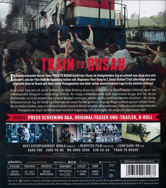 Produktbild: Train to Busan