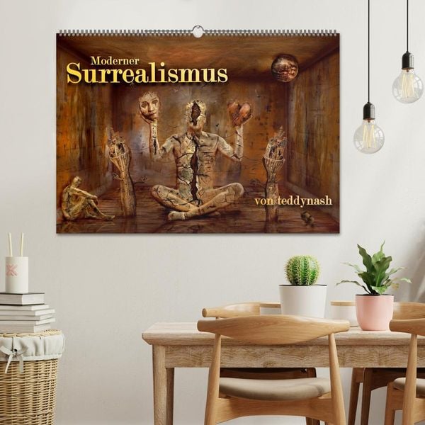 Produktbild: Moderner Surrealismus (Wandkalender 2026 DIN A2 quer), CALVENDO Monatskalender