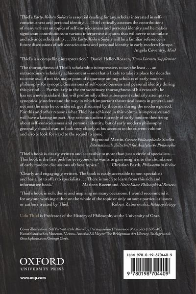 Produktbild: The Early Modern Subject