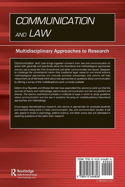 Produktbild: Communication and Law