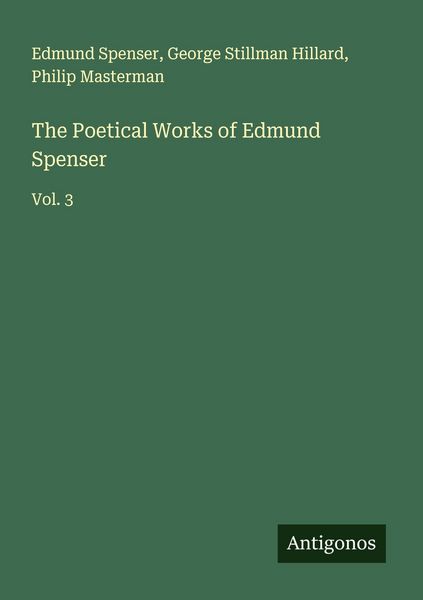 Produktbild: The Poetical Works of Edmund Spenser