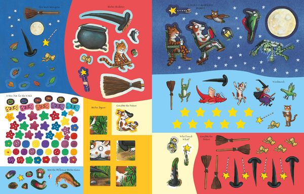 Produktbild: Room on the Broom Sticker Book