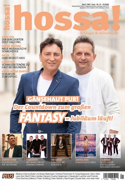 Produktbild: Hossa! &ndash; Das Magazin f&uuml;r Volksmusik und Schlager!