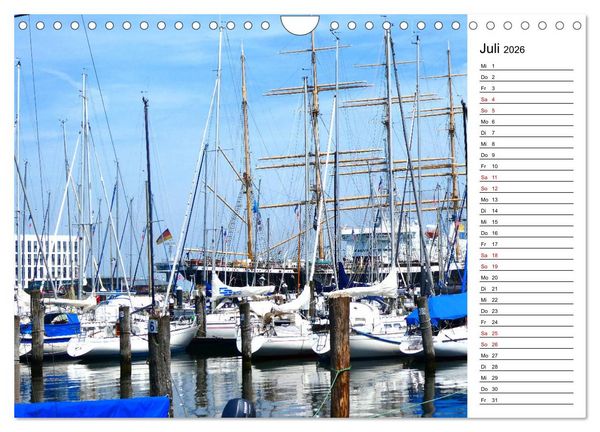 Produktbild: Travem&uuml;nder Durchblicke (Wandkalender 2026 DIN A4 quer), CALVENDO Monatskalender