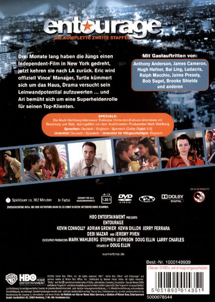 Produktbild: Entourage - Staffel 2 [3 DVDs]