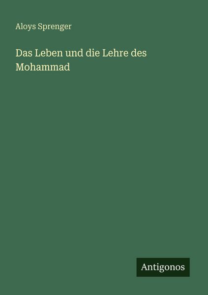 Produktbild: Das Leben und die Lehre des Mohammad