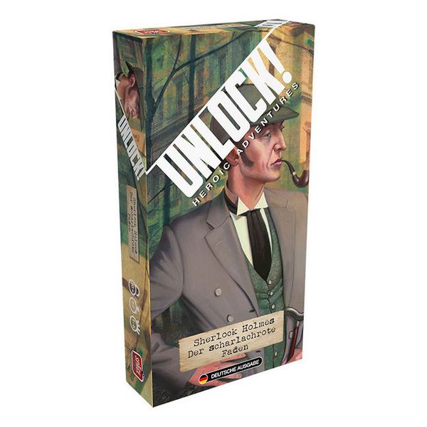 Produktbild: Unlock! Sherlock Holmes: Der scharlachrote Faden (Einzelszenario) Box5B