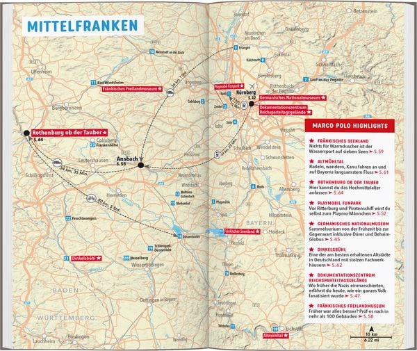 Produktbild: MARCO POLO Reiseführer Franken, Nürnberg, Würzburg, Bamberg