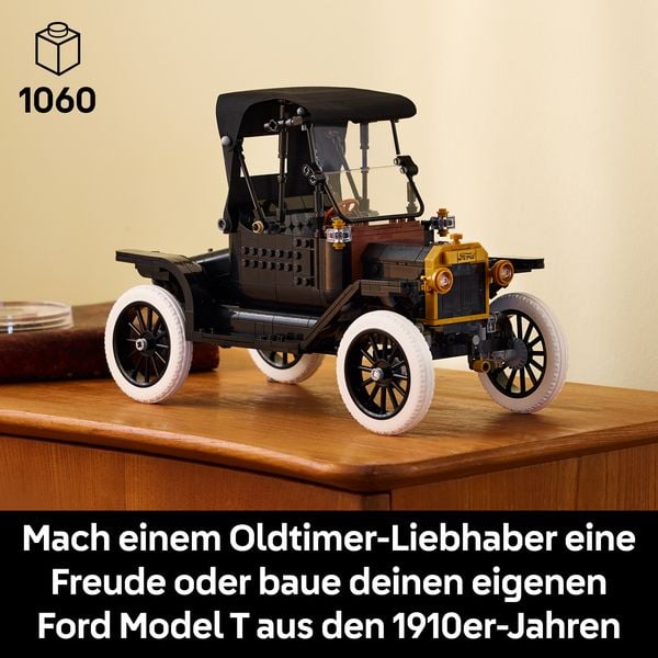 Produktbild: LEGO Icons 11376 Ford Model T, Deko-Oldtimer, Modellbau f&uuml;r Erwachsene