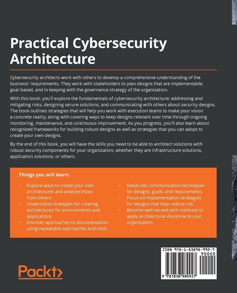 Produktbild: Practical Cybersecurity Architecture